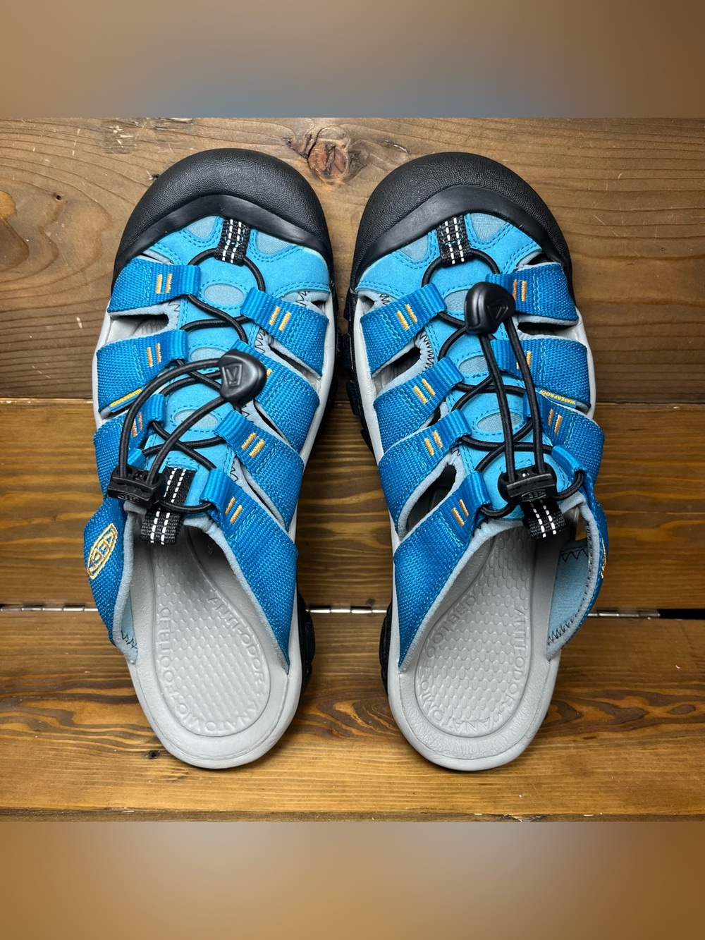 Keen Newport Slide Sport Waterproof Sandal Turquoise Women size 9.5 - Picture 5 of 8